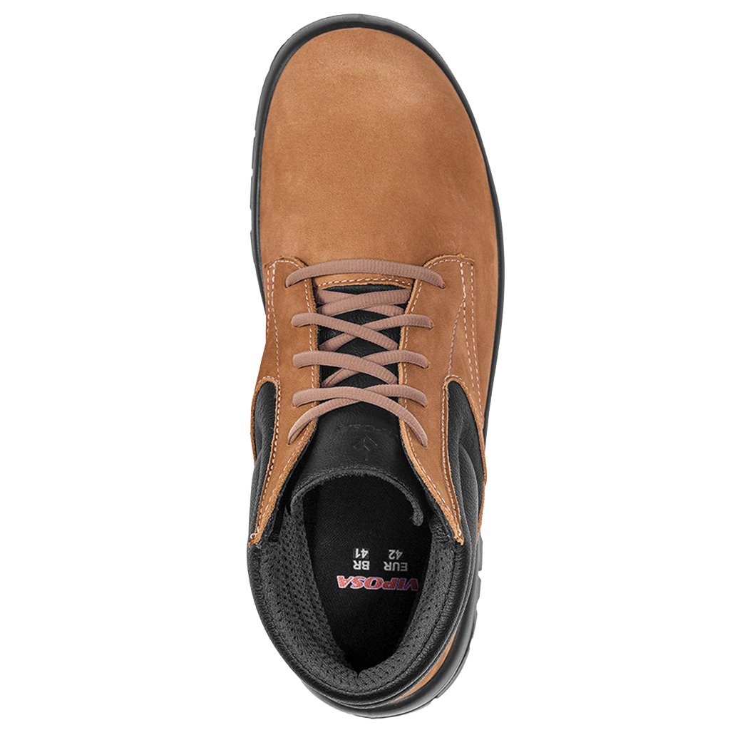Botina Work Viposa 17.7 Nobuck Bege