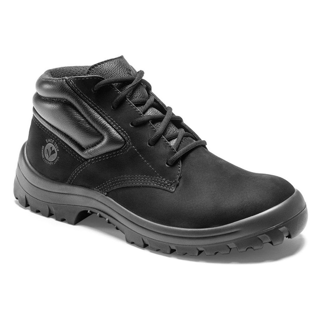 Botina Work Viposa 17.7 Nobuck Preto