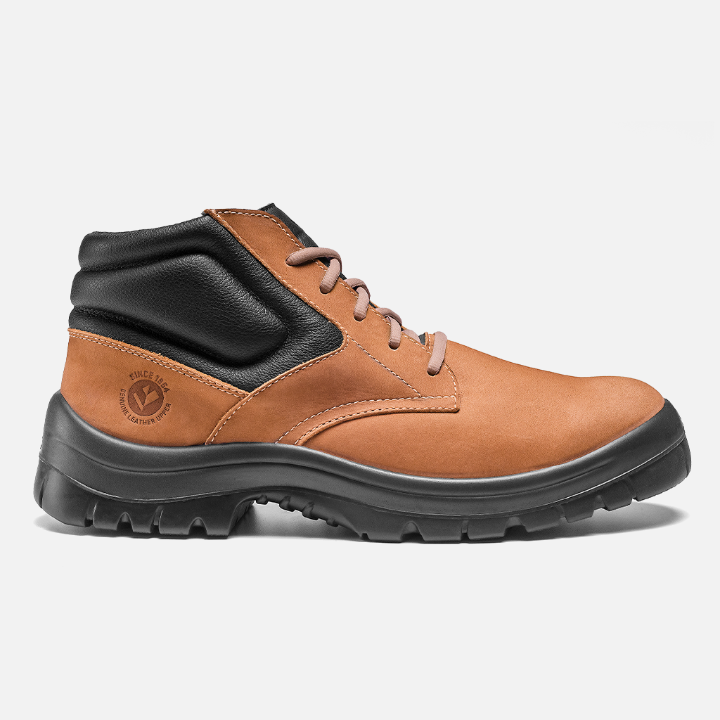 Botina Work Viposa 17.7 Nobuck Bege